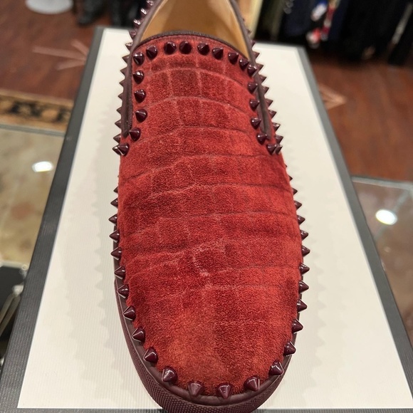 Loubutin spike boat shoe - Picture 3 of 4